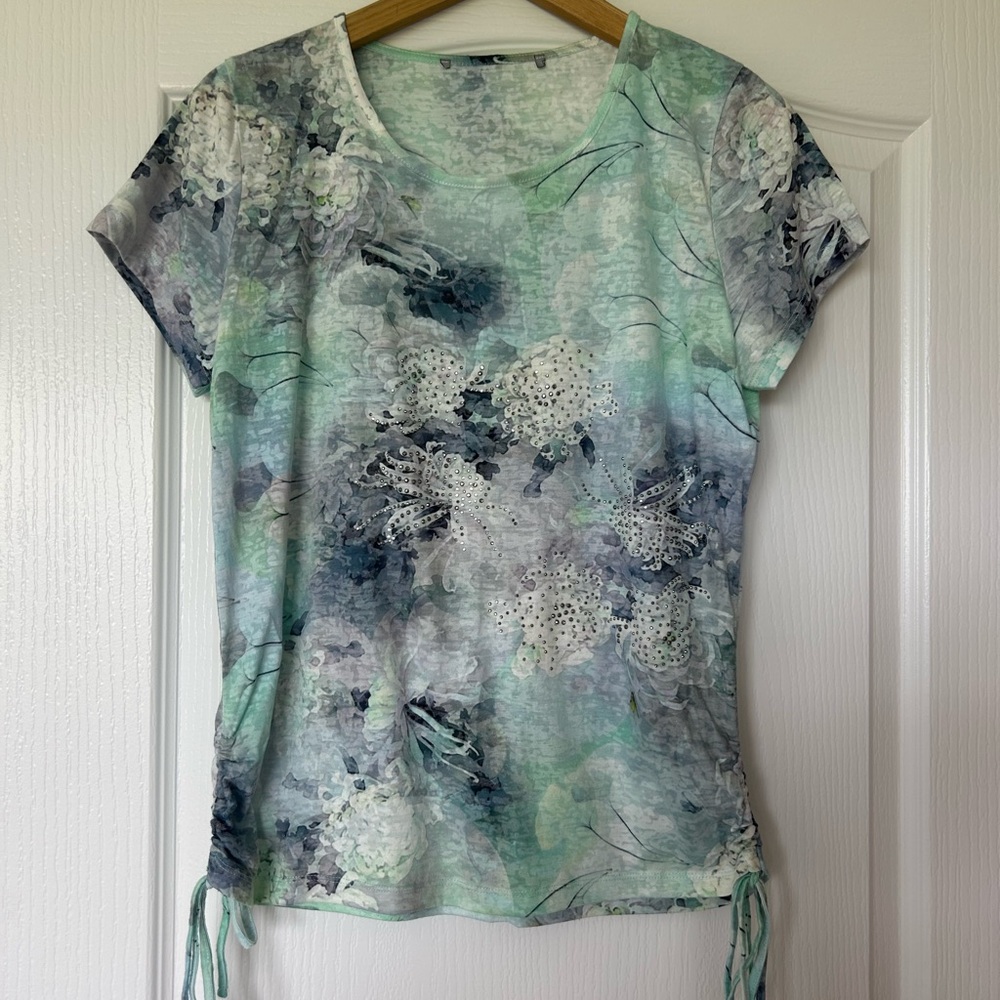 Floral Print Women's Top